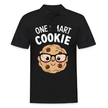 Cookies Cookie Keks Kekse Schokolade - Männer Poloshirt - Schwarz - Vorne - Kai (181cm)