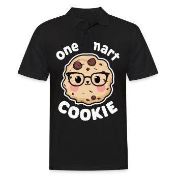 Cookies Cookie Keks Kekse Schokolade - Männer Poloshirt - Schwarz - Vorne - Kai (181cm)