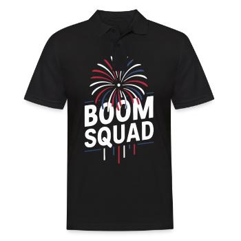 Pyrotechnie Feux d’artifice Pyrotechnie - Polo Homme - noir - Devant - Kai (181cm)