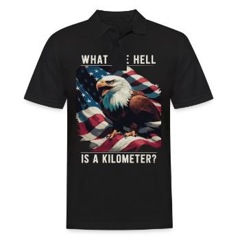 Lustig Sarkasmus sarkastischer Humor Ironie - Männer Poloshirt - Schwarz - Vorne - Kai (181cm)