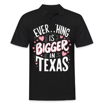 Texas State Texans Texas - Men's Polo Shirt - black - Front - Kai (181cm)
