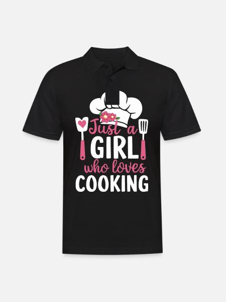 Chef cuisinier Cheff Bäker - Polo Homme - noir