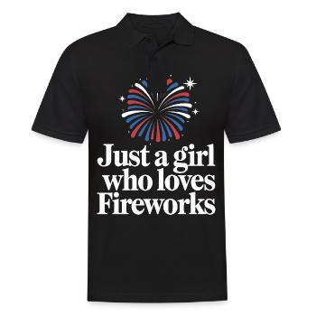 Pyrotechnie Feux d’artifice Pyrotechnie - Polo Homme - noir - Devant - Kai (181cm)