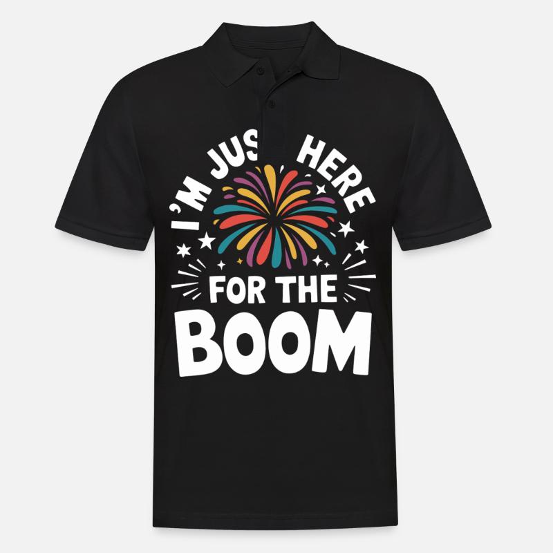 Pyrotechnics Fireworks Pyrotechnics - Men's Polo Shirt - black