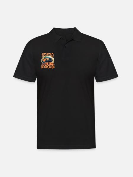 Off-Road Vehicle Driver - Men's Polo Shirt - black