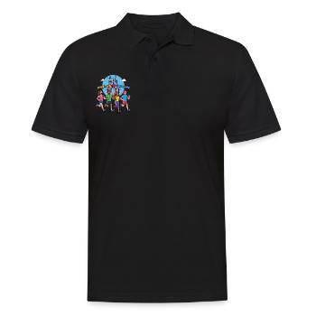 Pas de douleur, pas d’eau de Cologne - Polo Homme - noir - Devant - Kai (181cm)