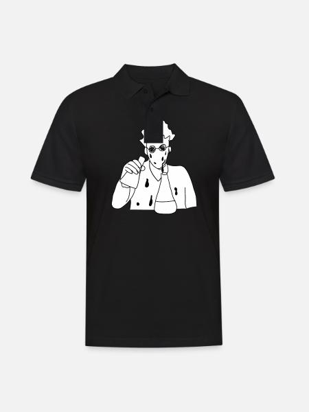 Chemist scientist - Men's Polo Shirt - black