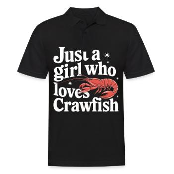 Homards, crabes, crevettes, fruits de mer - Polo Homme - noir - Devant - Kai (181cm)