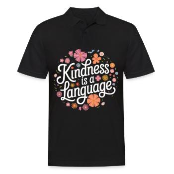 Altruismo Selbstloses Geben Gebende Schulgeist - Männer Poloshirt - Schwarz - Vorne - Kai (181cm)