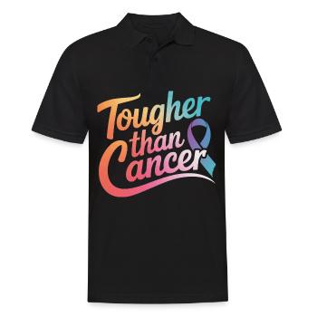 Sensibilisation au cancer Cancer Cancer du sein - Polo Homme - noir - Devant - Kai (181cm)