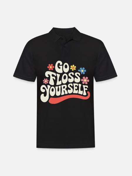 Dentist Dental Assistant Teeth - Men's Polo Shirt - black
