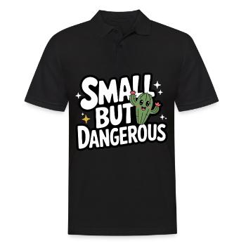 Cactus Cacti Desert Plant - Men's Polo Shirt - black - Front - Kai (181cm)
