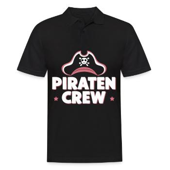Pirate Carnaval Carnaval Déguisement - Polo Homme - noir - Devant - Kai (181cm)