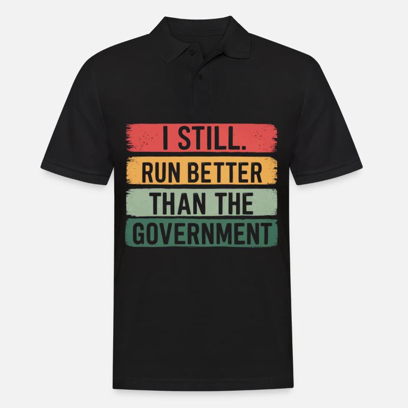 Amputation Behinderung - Männer Poloshirt - Schwarz