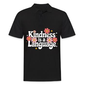 Altruismo Selbstloses Geben Gebende Schulgeist - Männer Poloshirt - Schwarz - Vorne - Kai (181cm)