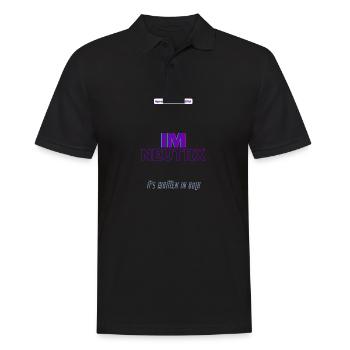 #pronounsarebeautiful im/neutrx - Polo Homme - noir - Devant - Kai (181cm)