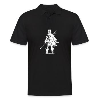 Norse Mythology Viking Warrior Spehr - Men's Polo Shirt - black - Front - Kai (181cm)