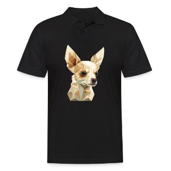 Chihuahua - Polo Homme - noir - Devant - Kai (181cm)