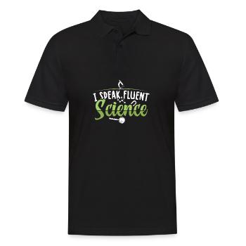 Biology Science | Biologist student gift - Men's Polo Shirt - black - Front - Kai (181cm)