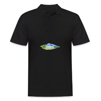 Peinture d'agriculture - peinture d'agriculture - Polo Homme - noir - Devant - Kai (181cm)