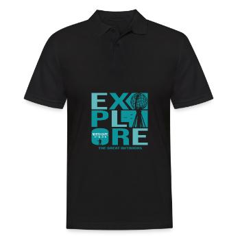 North cape cap nord nordkap Norway - Men's Polo Shirt - black - Front - Kai (181cm)