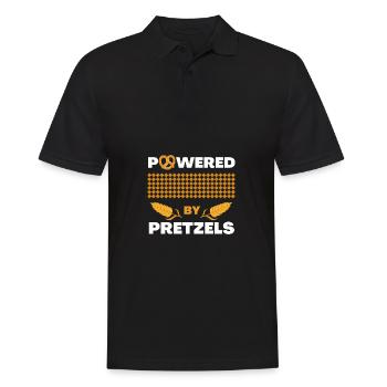 Propulsé par des bretzels, une cuisine allemande cool - Polo Homme - noir - Devant - Kai (181cm)