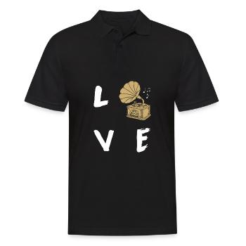 Vinyle - Polo Homme - noir - Devant - Kai (181cm)