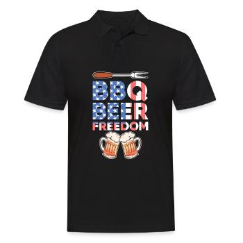 Barbecue - Polo Homme - noir - Devant - Kai (181cm)