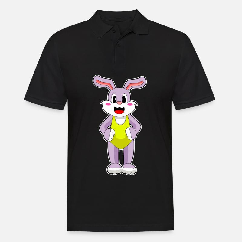Maillot de bain Bunny - Polo Homme - noir