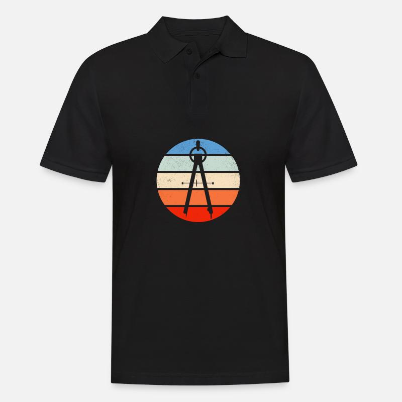 Architecture Tool Construction Architect - Men's Polo Shirt - black