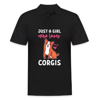 Corgi - Polo Homme - noir - Devant - Kai (181cm)