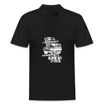 UAZ 469 Niva Véhicule tout-terrain Véhicule tout-terrain URSS - Polo Homme - noir - Devant - Kai (181cm)
