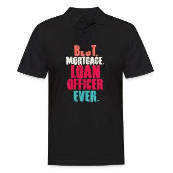 Best Mortgage Loan Officer Ever - Loan Closing - Männer Poloshirt - Schwarz - Vorne - Kai (181cm)