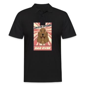 Meilleur Cocker Spaniel Dad Ever I Cocker Spaniel - Polo Homme - noir - Devant - Kai (181cm)