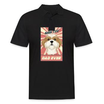 Meilleur Shih Tzu Dad Ever I Shih Tzu Lover - Polo Homme - noir - Devant - Kai (181cm)