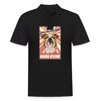 Meilleure maman bouledogue anglaise de tous les temps I bouledogue anglais - Polo Homme - noir - Devant - Kai (181cm)