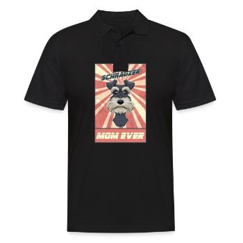 Meilleur Schnauzer miniature Maman Jamais I Schnauzer - Polo Homme - noir - Devant - Kai (181cm)