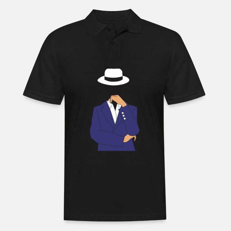 Cybersecurity Cyber Programmer Hacker - Men's Polo Shirt - black