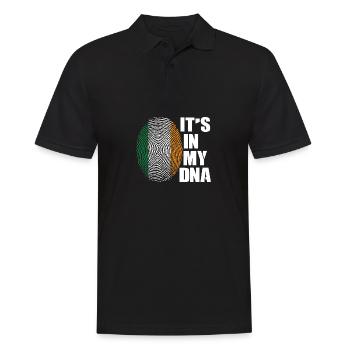 Ireland Irish Irish Flag Irish St Patricks Day - Men's Polo Shirt - black - Front - Kai (181cm)