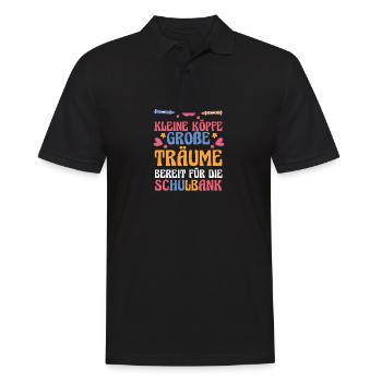 Jeunes quittant les garderies pour la rentrée scolaire Inscription des enfants à l’école - Polo Homme - noir - Devant - Kai (181cm)