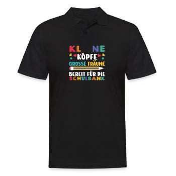 Cadeau de rentrée scolaire pour l’école primaire de première année - Polo Homme - noir - Devant - Kai (181cm)