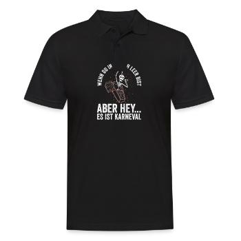 Costume de carnaval Carnaval - Polo Homme - noir - Devant - Kai (181cm)