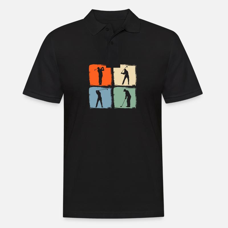 Golf des golfeurs - Polo Homme - noir
