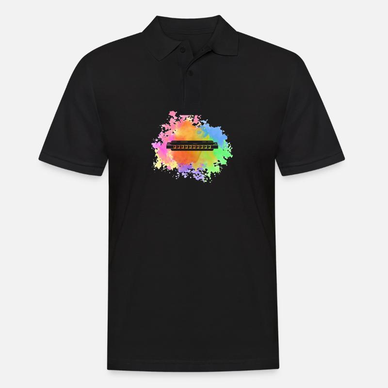 Harmonica Harmonica - Polo Homme - noir