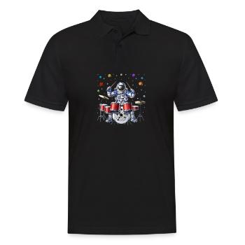 Batteur d’astronaute - Polo Homme - noir - Devant - Kai (181cm)