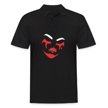 Sad Clown Entertainer Gift - Men's Polo Shirt - black - Front - Kai (181cm)