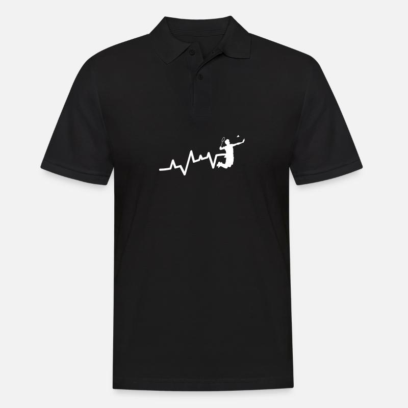Federball Evolution Badminton - Men's Polo Shirt - black