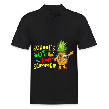 Écoles à l’ananas d’été - Polo Homme - noir - Devant - Kai (181cm)