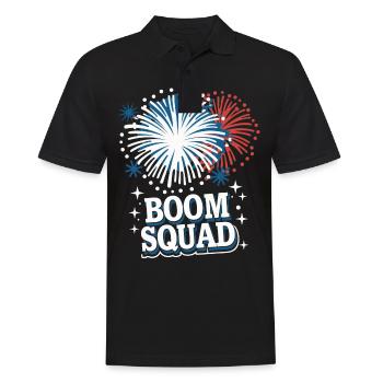 Pyrotechnie Feux d’artifice Pyrotechnie - Polo Homme - noir - Devant - Kai (181cm)