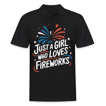 Pyrotechnie Feux d’artifice Pyrotechnie - Polo Homme - noir - Devant - Kai (181cm)